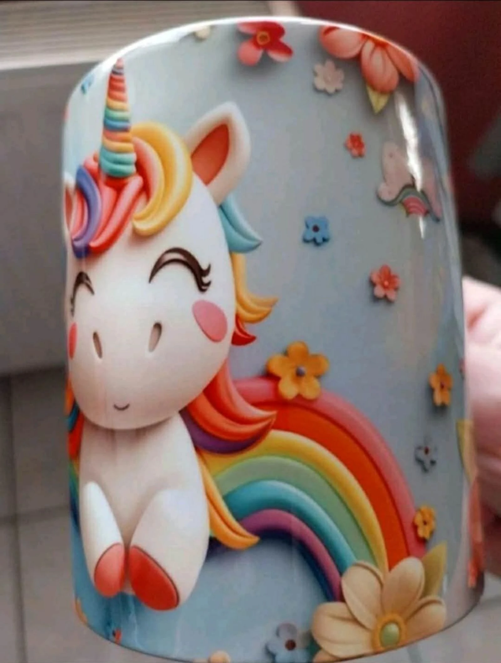 Mug jolie licorne colorée  – photo 3